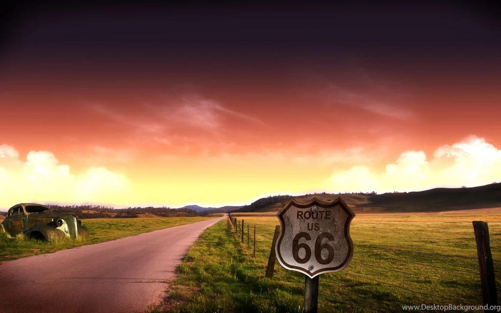 Route 66 Wallpapers Hd Free Download