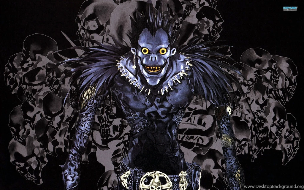 Death Note Light And Ryuk Wallpaper.