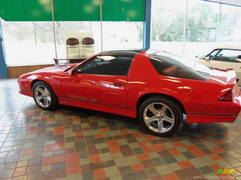 1987 Bright Red Chevrolet Camaro IROC Z Sport Coupe