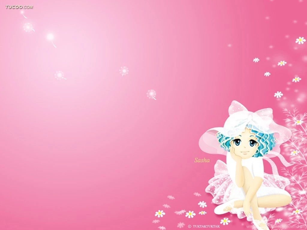 Cute Pink Korean Cartoon Wallpapers