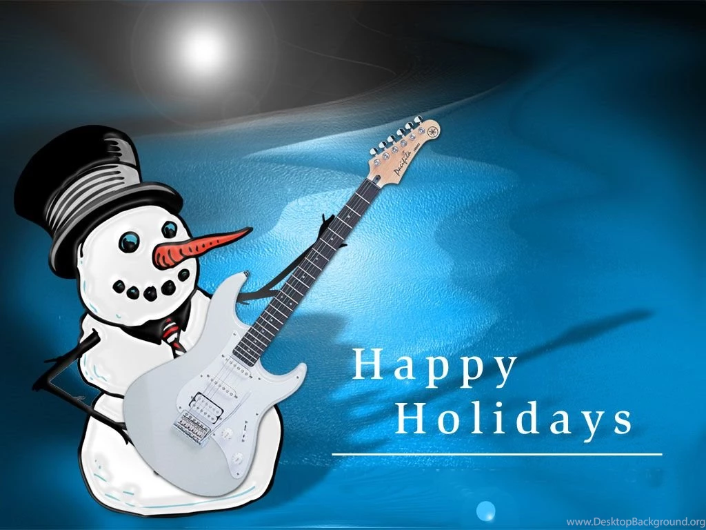 Christmas Snowman Desktop Wallpapers