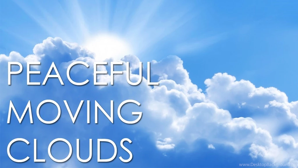 Slow Moving Clouds : Calm, Peaceful, Relaxation, Visualization ...