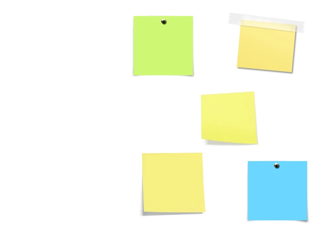 Sticky Notes Wall Wallpapers