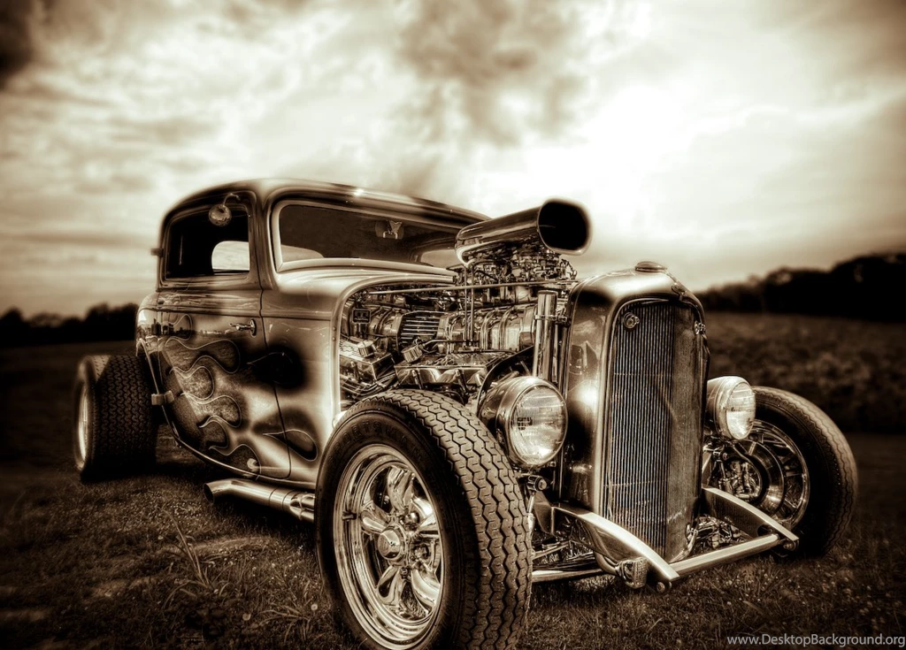 On Black: Hotrod By Stevenarens [Large]