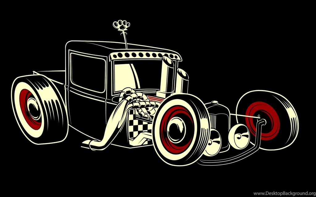 1920x1200 Hot Rod, Black Background, Style Wallpapers And Pictures ...