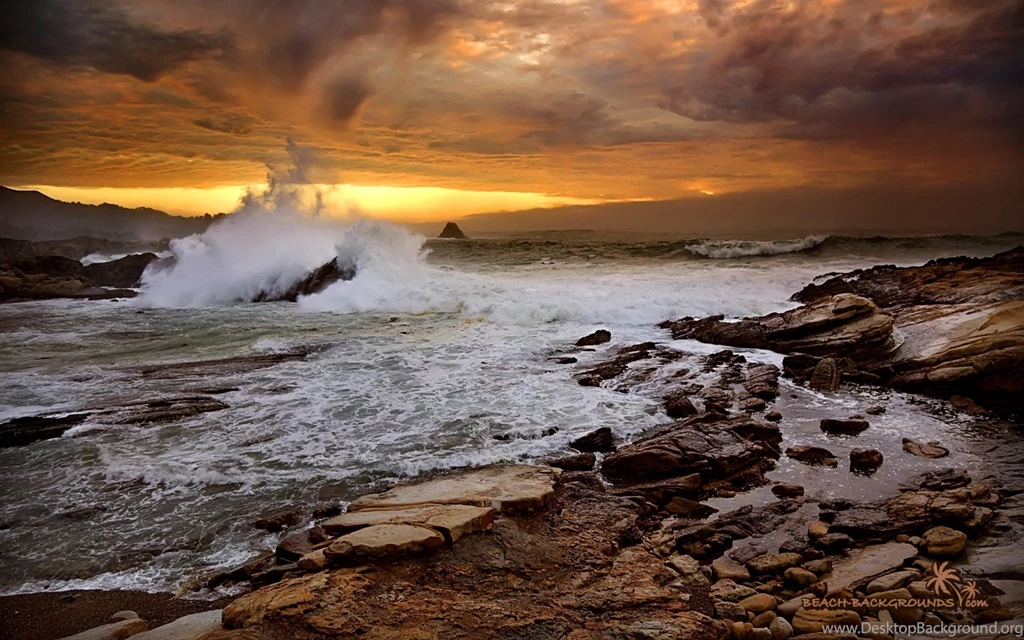 Rocky Seashore Wallpapers » WallDevil Best Free HD Desktop And ...