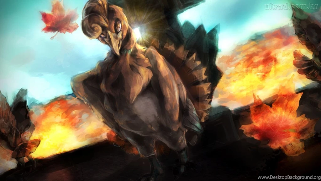 Papel De Parede Ho Oh Pokémon Arte Alternativa