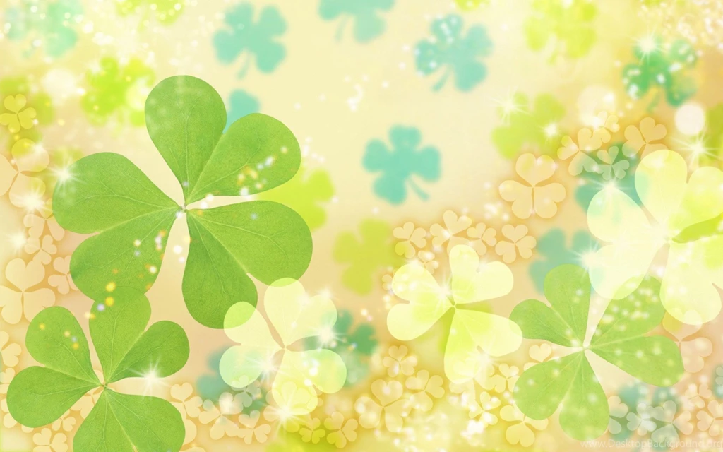 Download Wallpapers 3840x2400 Clover, Leaf, Shiny, Bright Ultra HD ...