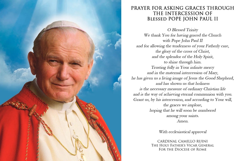 Bl Pope John Paul Ii Prayer Quotes. QuotesGram