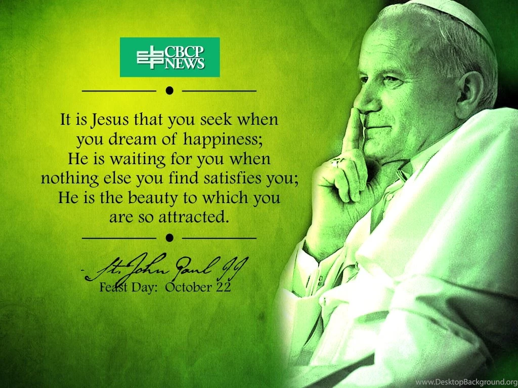 Feats Day Of St. John Paul II