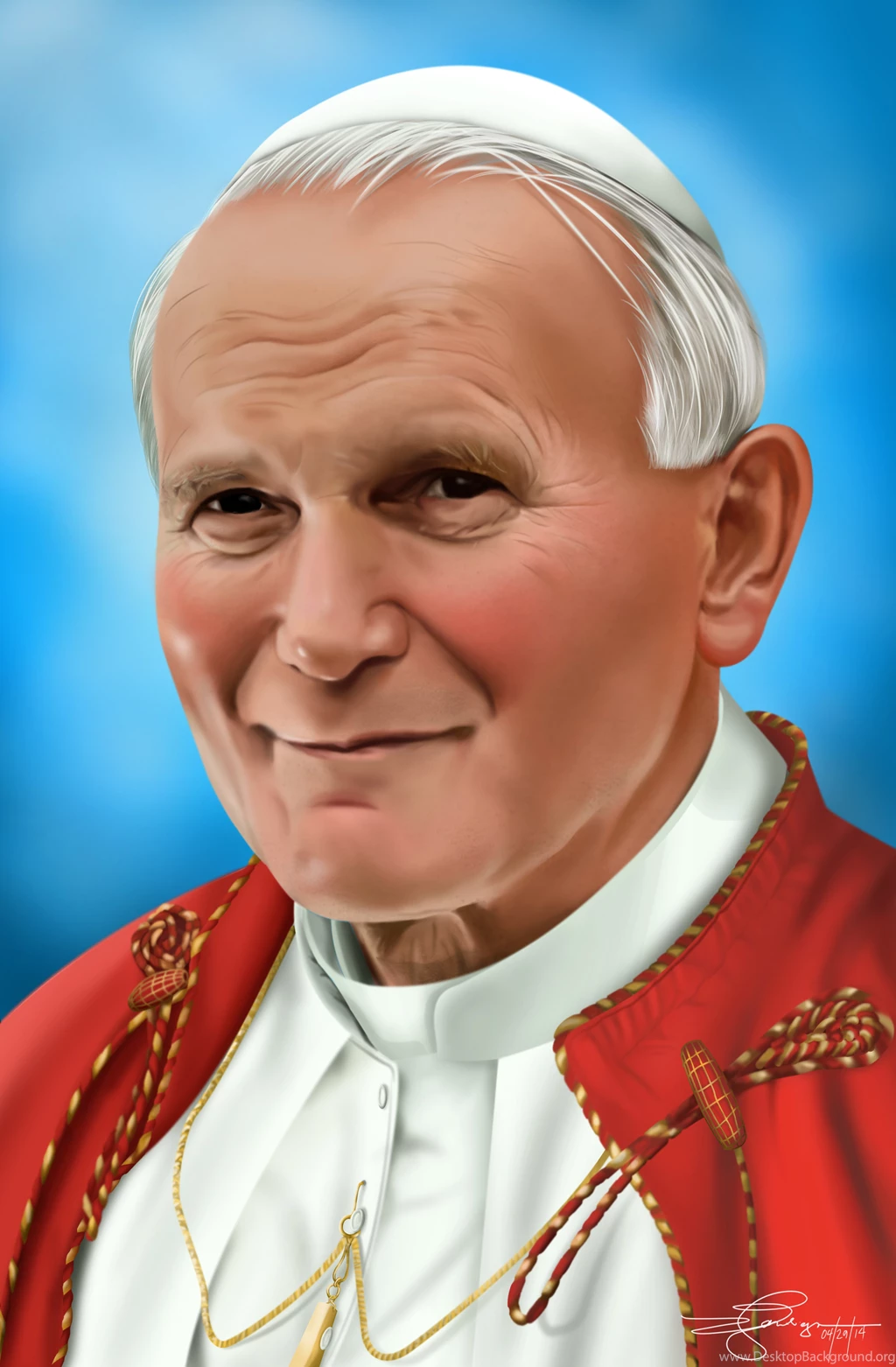 Saint Pope John Paul II By Joemarsantiago On DeviantArt