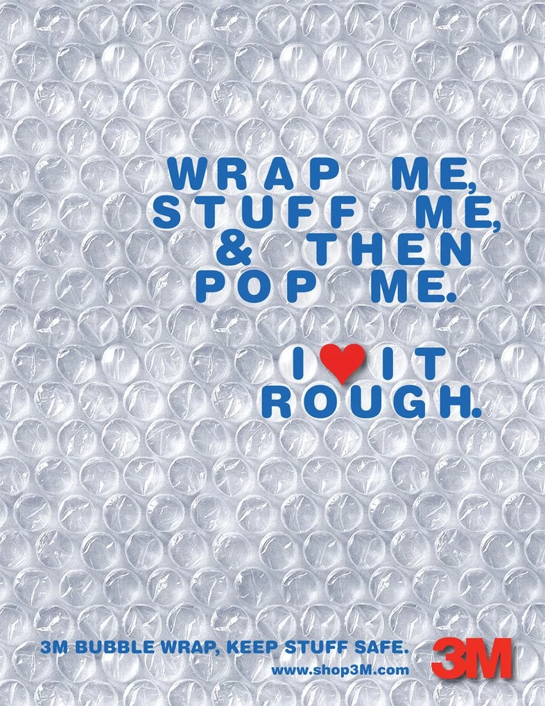 3M Bubble Wrap Campaign 1of 3 By Danviva On DeviantArt