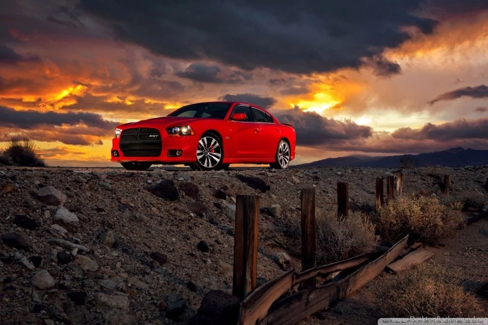 Dodge Charger SRT8 Red HD Desktop Wallpapers : High Definition ...