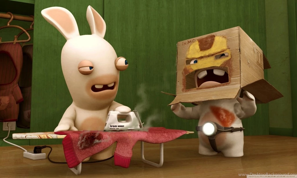 Rayman Raving Rabbids Funny HD Desktop Wallpapers : Mobile