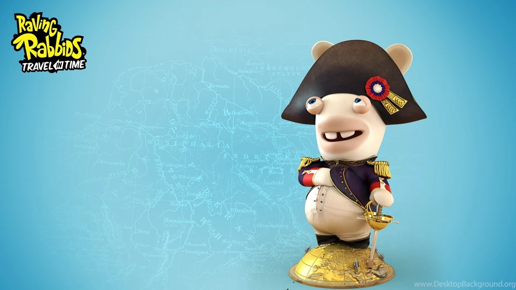 Rabbits Rayman Napoleon Bonaparte Raving Rabbids