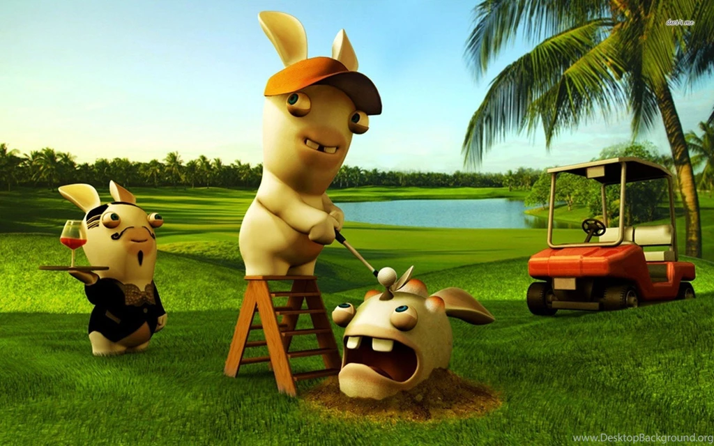 Rayman Raving Rabbids Wallpapers