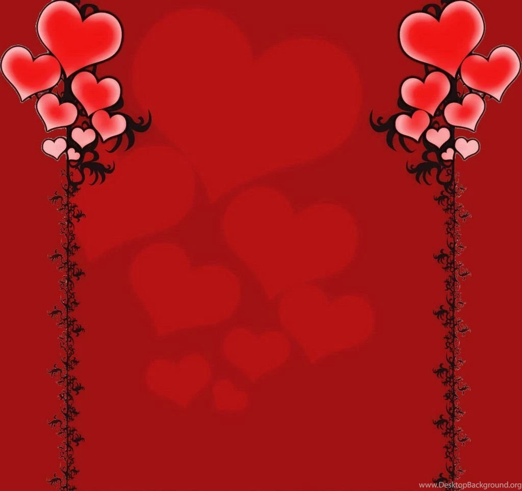Red Love Heart Backgrounds   Wallpapers Cave