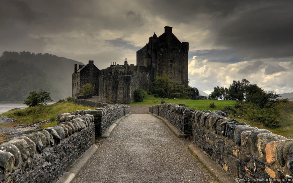 Wallpapers Medieval Castle Bridge Old Free Hd 1920x1200