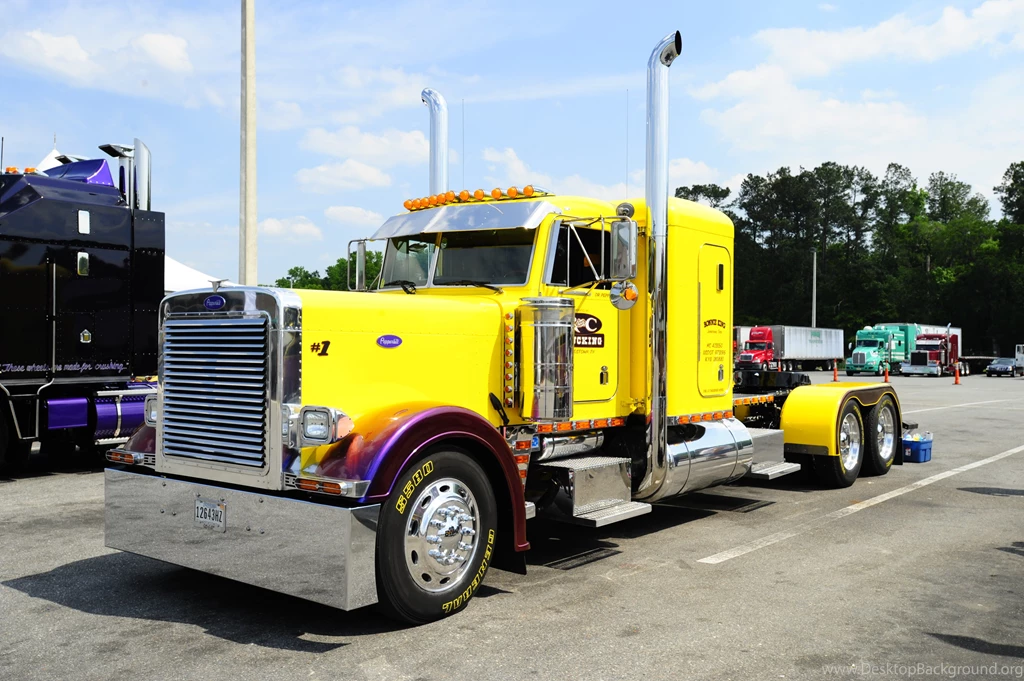 Peterbilt Tractor Semi Custom Wallpapers