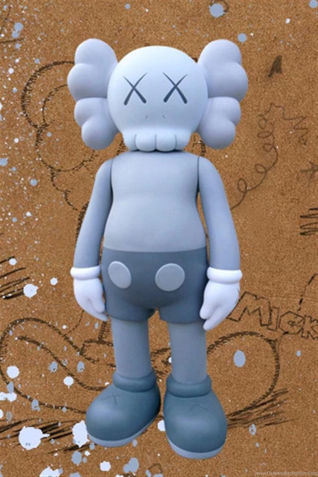 Kaws iPhone Grey Statue Closeup iPhone Wallpapers, iPhone 5(s/c)/4 ...