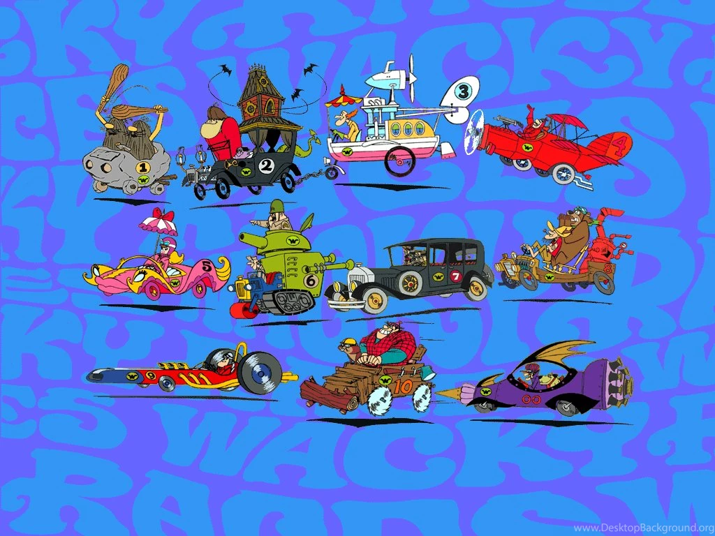 Dan Dare.org Wacky Races Wallpapers (1024 X 768 Pixels)