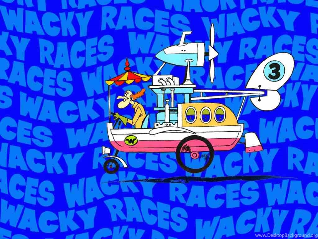 1024x768px Wacky Races