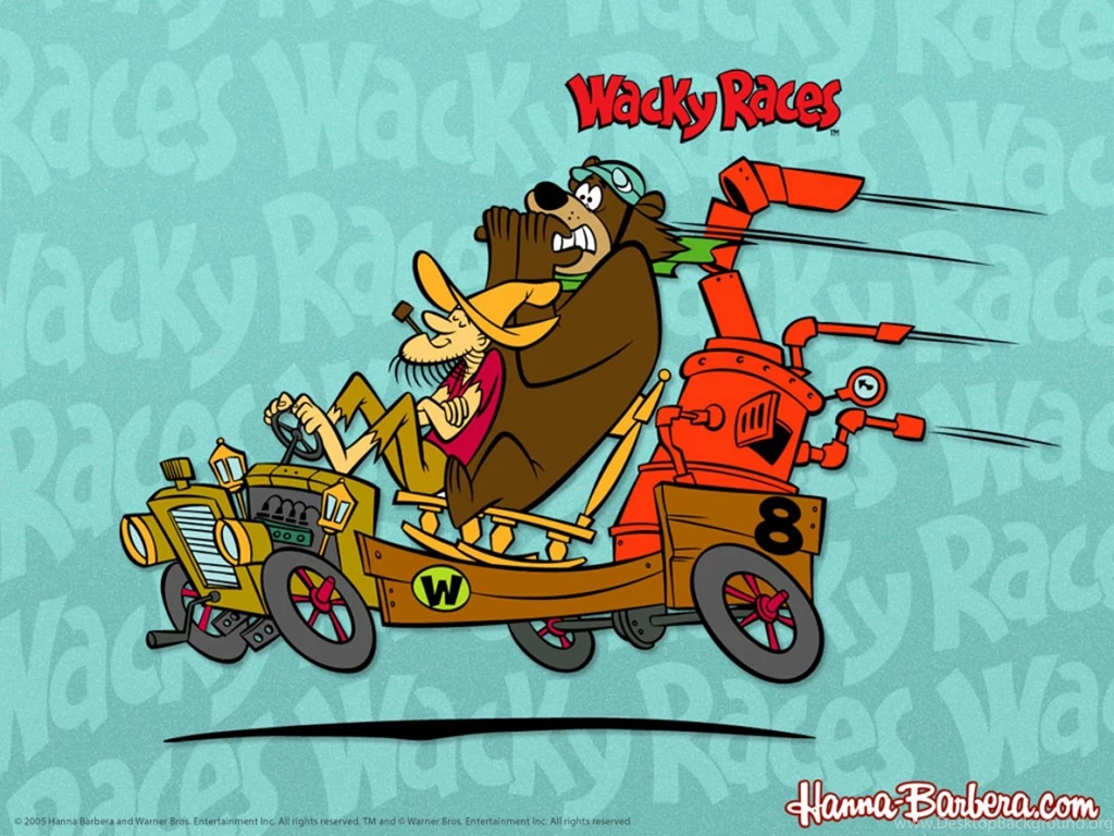 9 Wacky Races HD Wallpapers