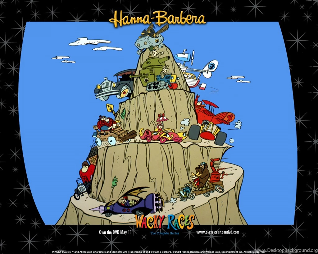 Wacky Races Computer Wallpapers, Desktop Backgrounds