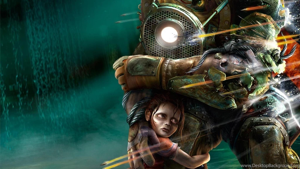 Bioshock Art Video Game Little Girl Safe Hd Wallpapers (