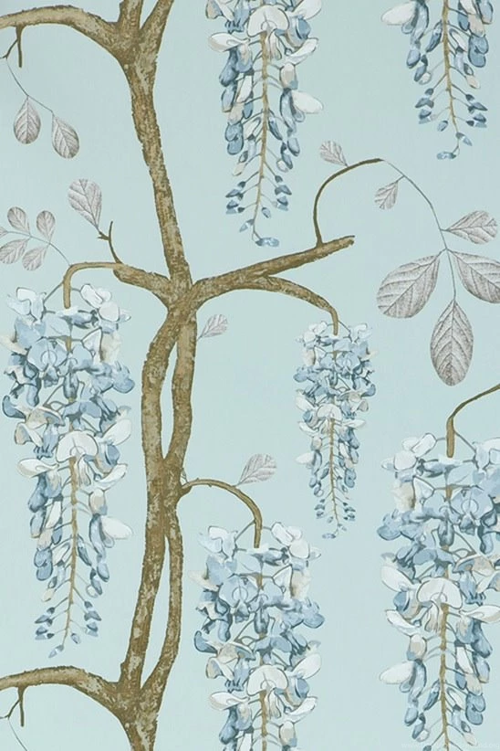 Jocelyn Warner — Wallpapers   Wisteria   Turquoise