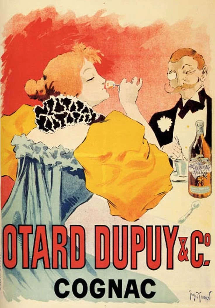 Otard Dupuy Cognac Vintage Liquor Posters Wallpapers Image ...