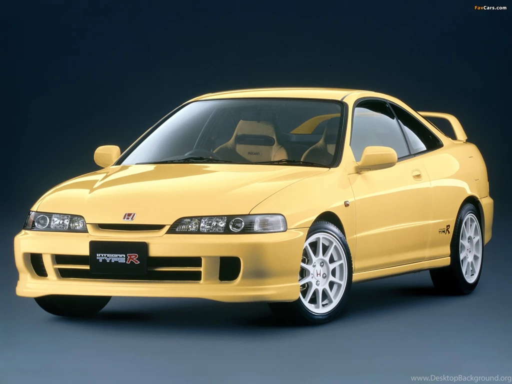 Yellow DC2 Integra Type R