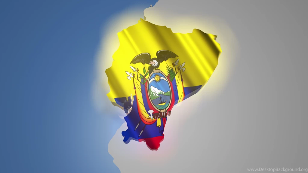 Blowing Ecuador Flag   HD Wallpapers