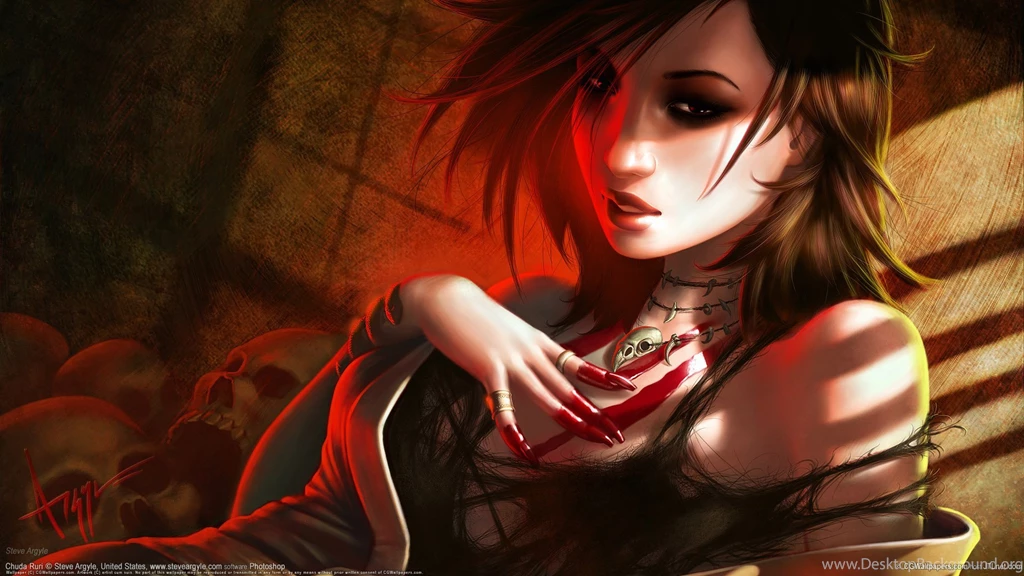 Anime Vampire Girl Wallpapers » WallDevil Best Free HD Desktop ...