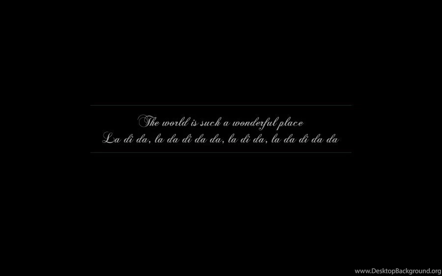 Lyrics On Wallpapers – Ole Martin Buene