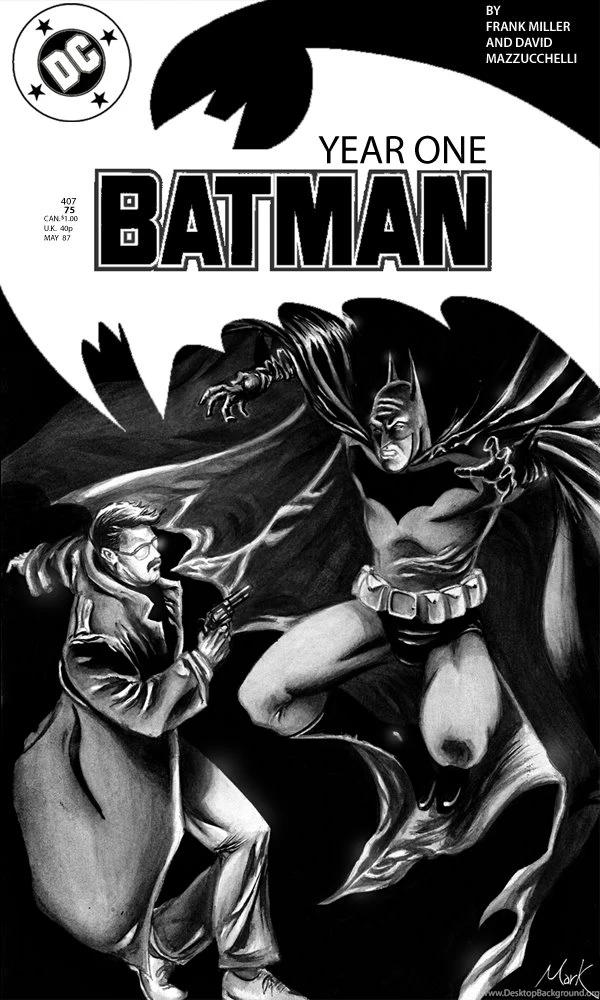 Batman Year One  Cover By Markhossain On DeviantArt