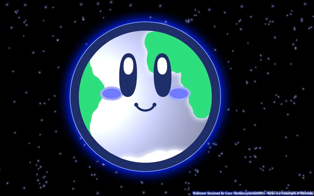 DeviantArt: More Like Planet Earth Kirby Wallpapers By RedQiss