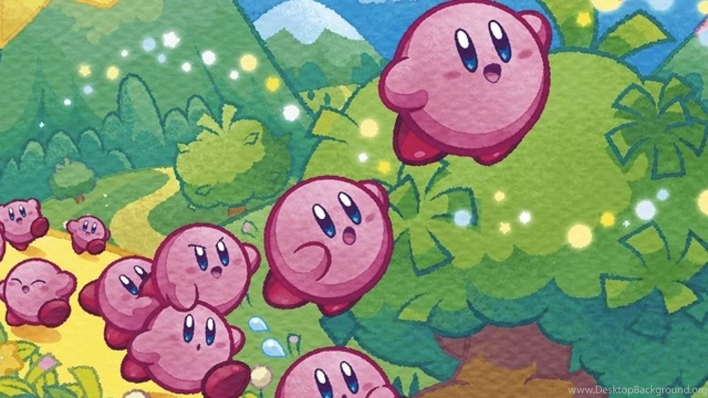 Kirby And The Rainbow Curse 20 Backgrounds Wallpapers ...