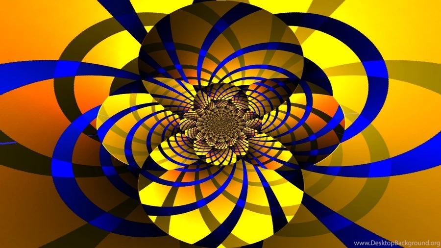 Yellow And Blue Abstract Wallpapers By JanetAteHer On DeviantArt