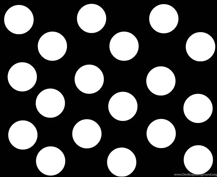 Black And White Large Dots Wallpapers Photo By Aprila220