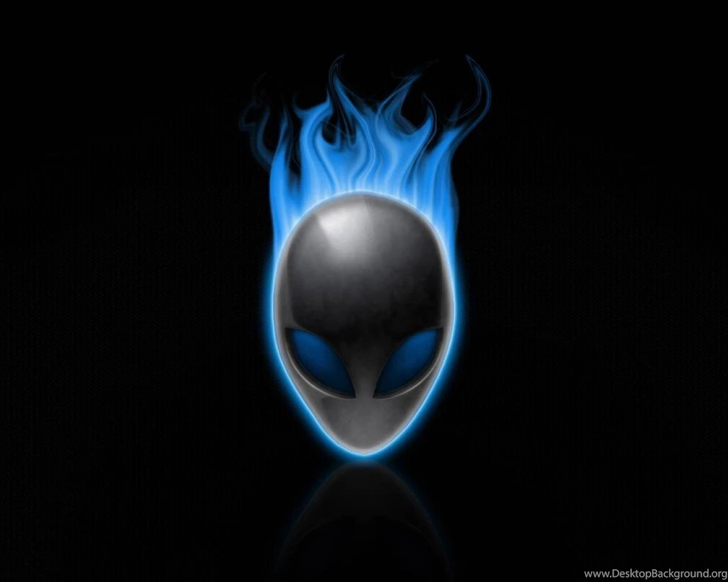 Alienware Flame Blue By Compherm Contributing Wallpapers (