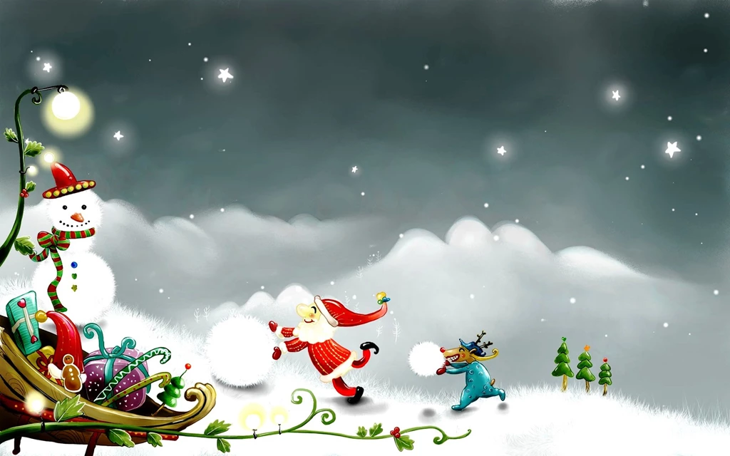 Christmas Animated Background: Animated By Free Download Best HD ...