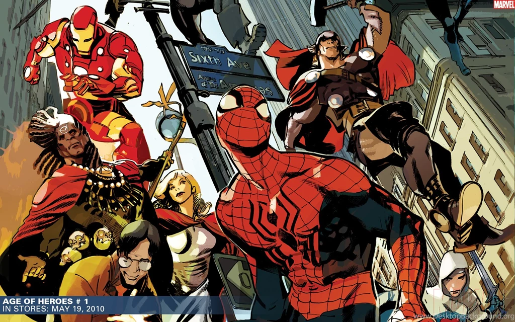 Iron Man Thor Spider man Marvel Comics