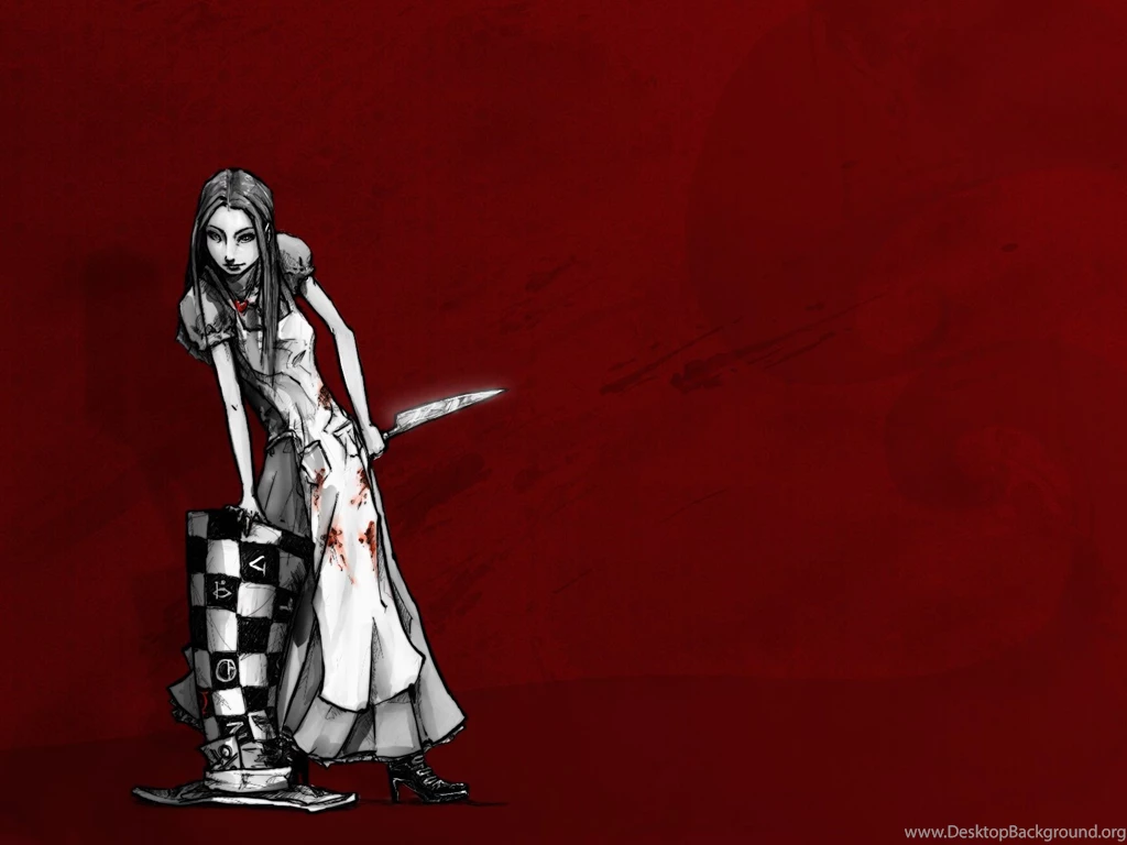 Killer Alice In Wonderland Desktop Wallpapers