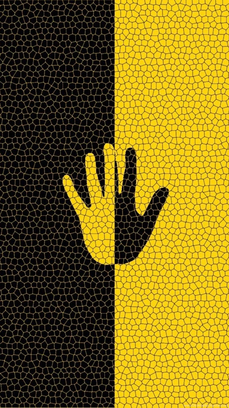 Artistic Yellow And Black iPhone Backgrounds For iPhone 6s ...