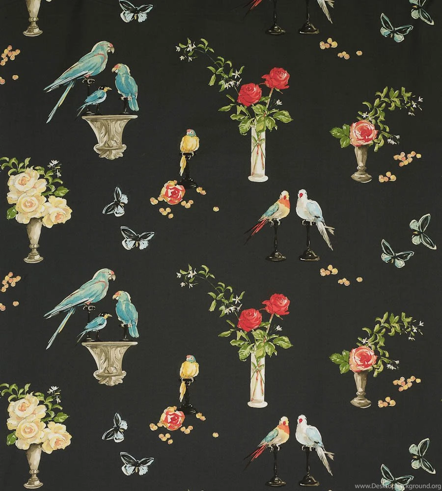 Perroquet Fabrics By Nina Campbell