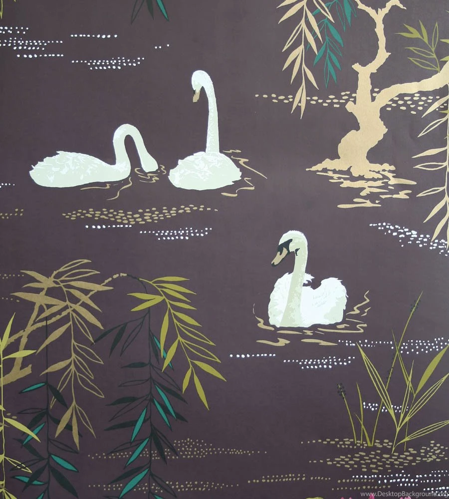 Swan Lake Wallpapers By Nina Campbell