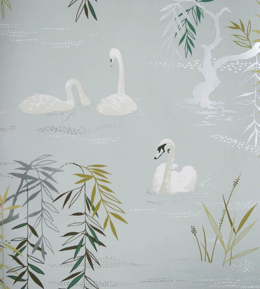 Swan Lake Wallpapers By Nina Campbell