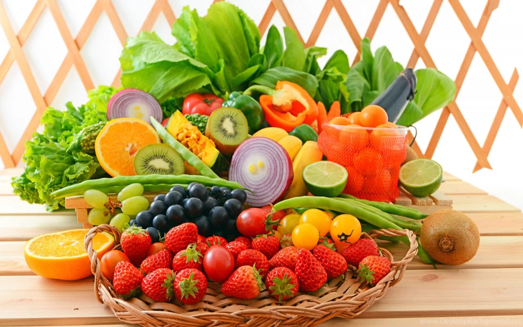 Vegetable Basket Food Wallpapers For Desktop, PC & Mobile