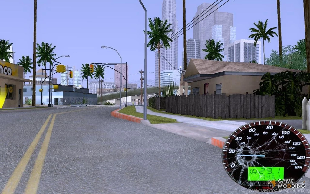 Speedometer For GTA San Andreas